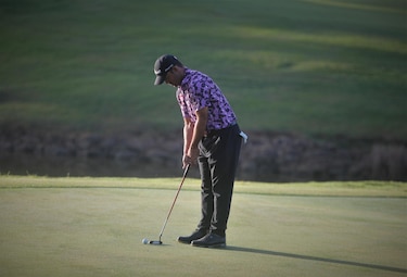 Campos quedó fascinado con el terreno del Club de Golf