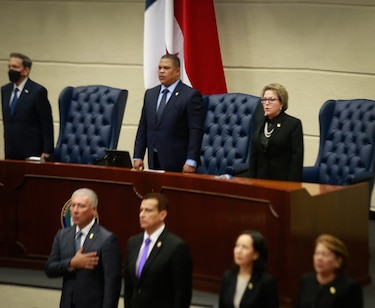El insípido discurso del presidente de la Asamblea