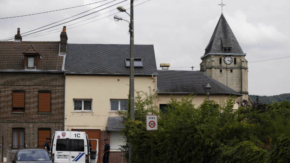 Atacante de iglesia en Francia estaba fichado por servicios antiterroristas