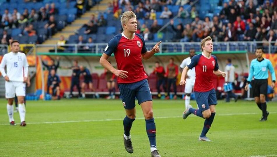 Noruego Erling Haland hace historia con sus nueve goles a Honduras