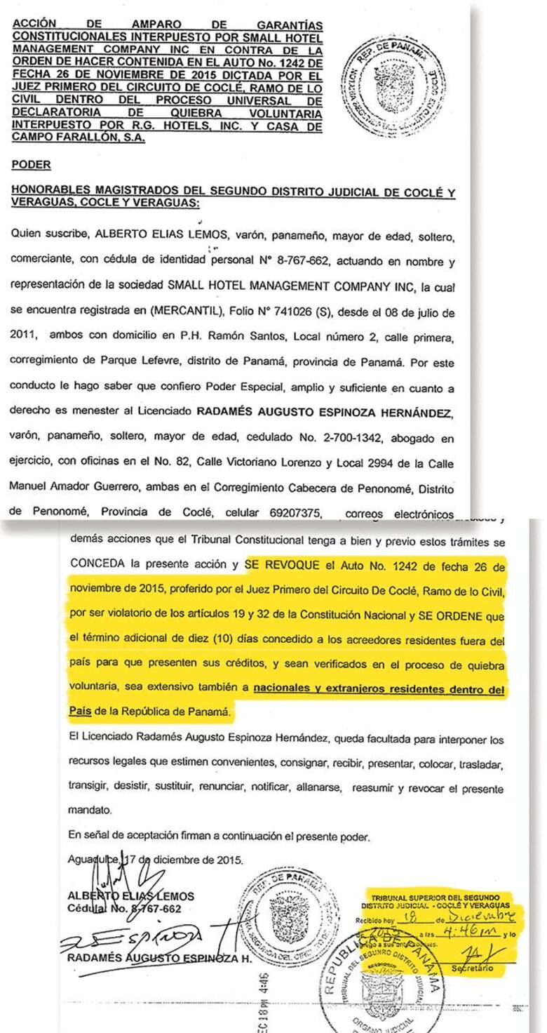 Junta de R.G. Hotels, en vilo