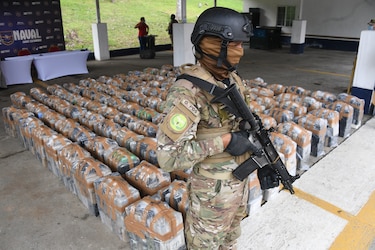 Droga decomisada en Panamá será incinerada en Estados Unidos
