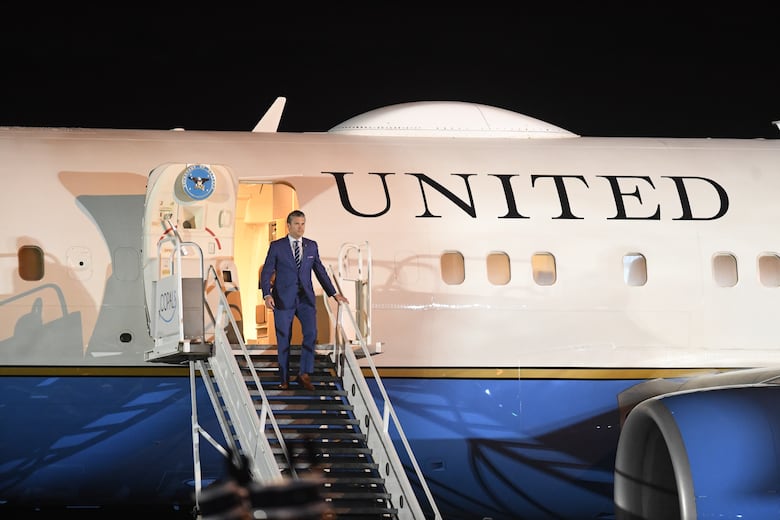 Pete Hegseth, el secretario de Defensa de Estados Unidos, ya se encuentra en Panamá