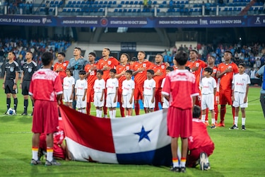 Panamá reacciona en el complemento y rescata un empate ante India