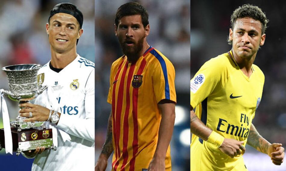Cristiano Ronaldo, Messi y Neymar, entre candidatos al premio The Best