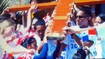 Jóvenes panameños reciben la cruz de la Jornada Mundial de la Juventud