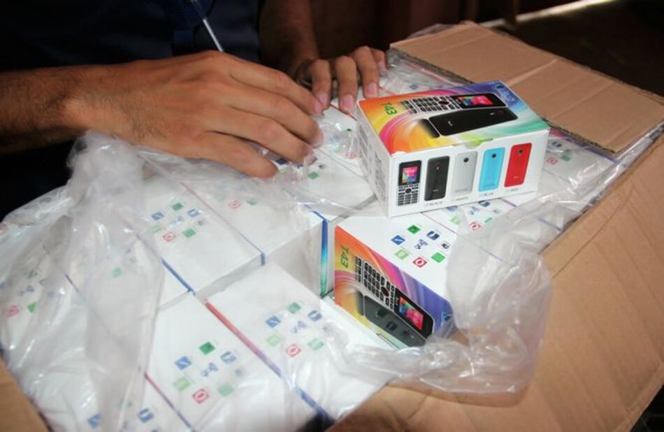 Chiriquí: Decomisan 29 mil teléfonos celulares de contrabando valorados en más de medio millón de dólares