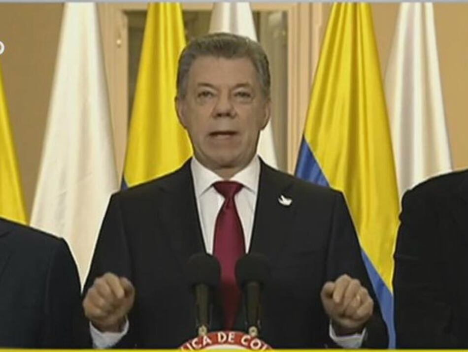 Presidente Santos tras derrota del Sí: 'No me rendiré. Seguiré buscando la paz hasta el último minuto de mi mandato'