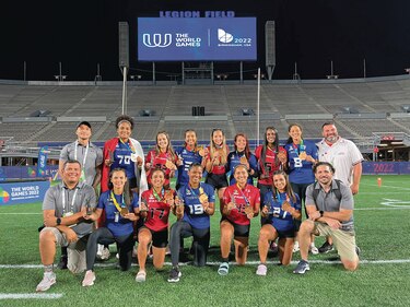 ‘Flag football’ femenino se baña de bronce en el World Games