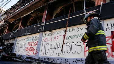 Chile: nuevos incidentes en Santiago en medio de estallido social