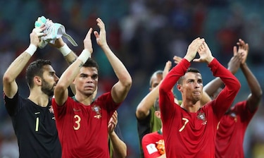 Portugal y España se ven las caras este lunes en Dallas por un puesto en los cuartos de final