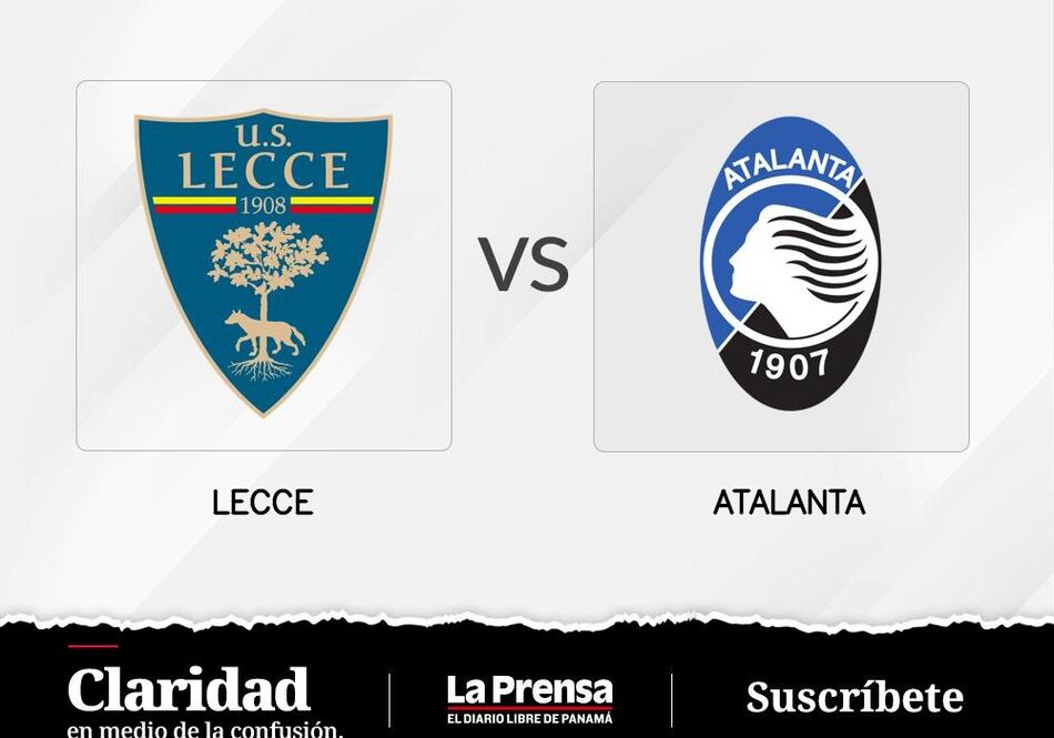 Atalanta se enfrentará hoy de local a Lecce