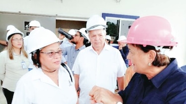 Comisión de Salud de la junta directiva de la CSS inspecciona obras en Chiriquí
