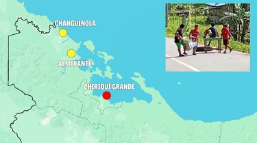 Turista fue retenida con violencia y agredida por manifestantes en Bocas del Toro; Policía la rescató