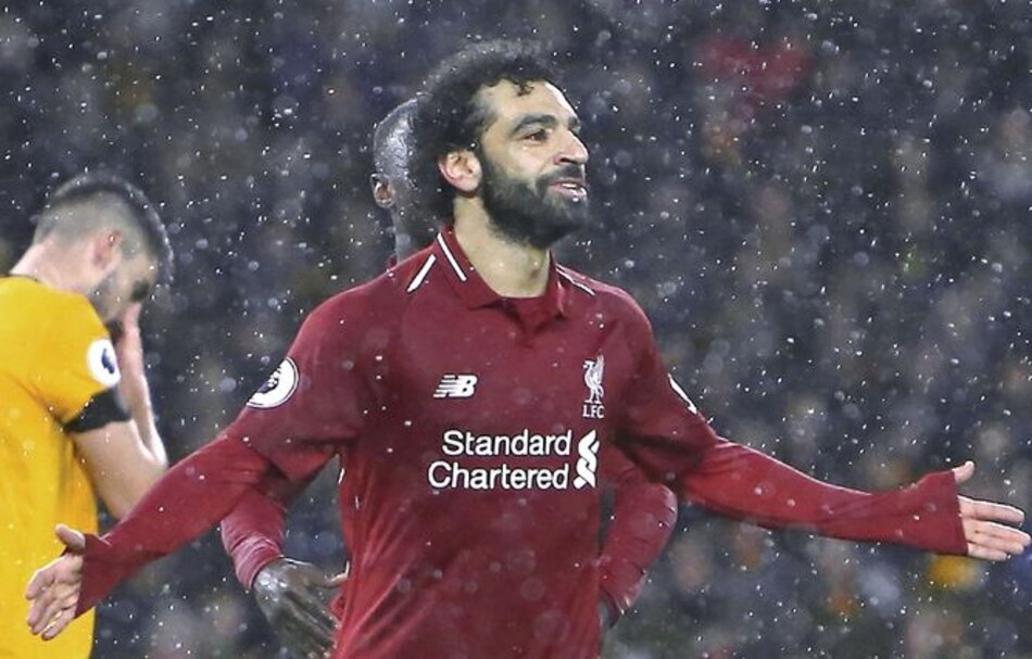 Liverpool gana por la mínima y sigue firme en la punta gracias a Salah