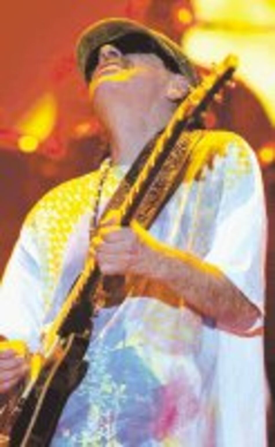 Cautivó la guitarra de Santana