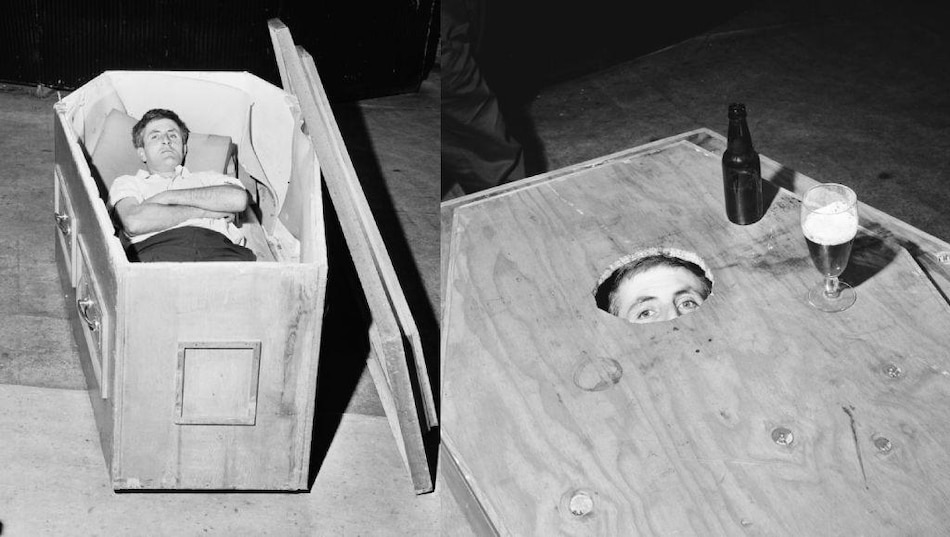 La fascinante historia del irlandés que pasó 61 días enterrado en un ataúd