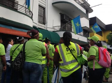 Camacho: Protesta de ‘hormiguitas’ fue en defensa de sus trabajos