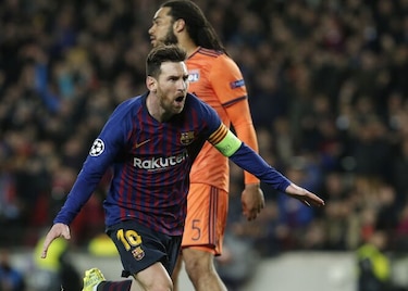 Barcelona golea al Lyon y vuelve a meterse en cuartos de final de la Champions