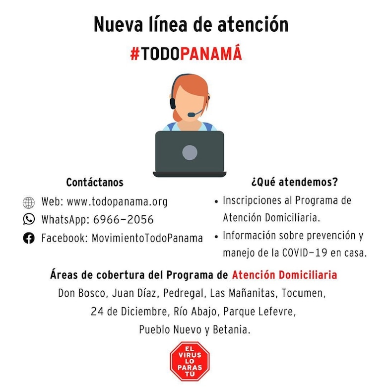 TodoPanamá ha atendido a 11,000 pacientes con Covid-19