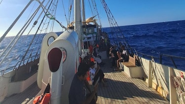 Las imágenes de la flotilla internacional con ayuda humanitaria para Gaza que se acerca a aguas controladas por Israel