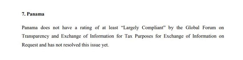 La Unión Europea incluye nuevamente a Panamá en su lista ‘negra’ de paraísos fiscales