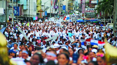 Panamá camina por la familia