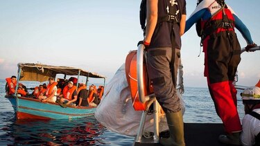El Aquarius se dirige a Marsella para desembarcar a 58 migrantes