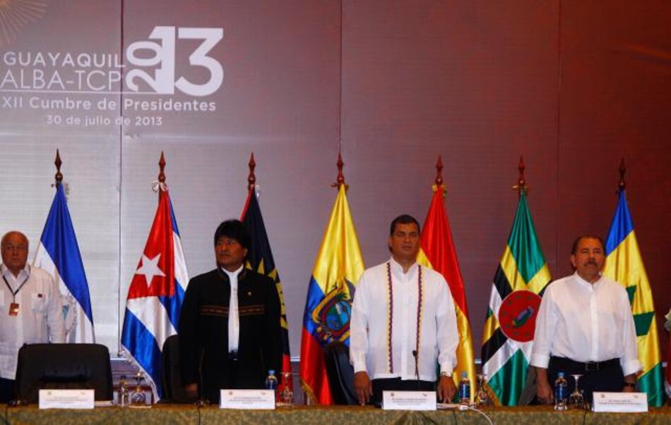 ALBA propone crear 'poderosa zona económica' con Mercosur y Caricom