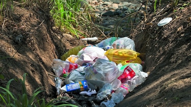 La basura afecta el saneamiento