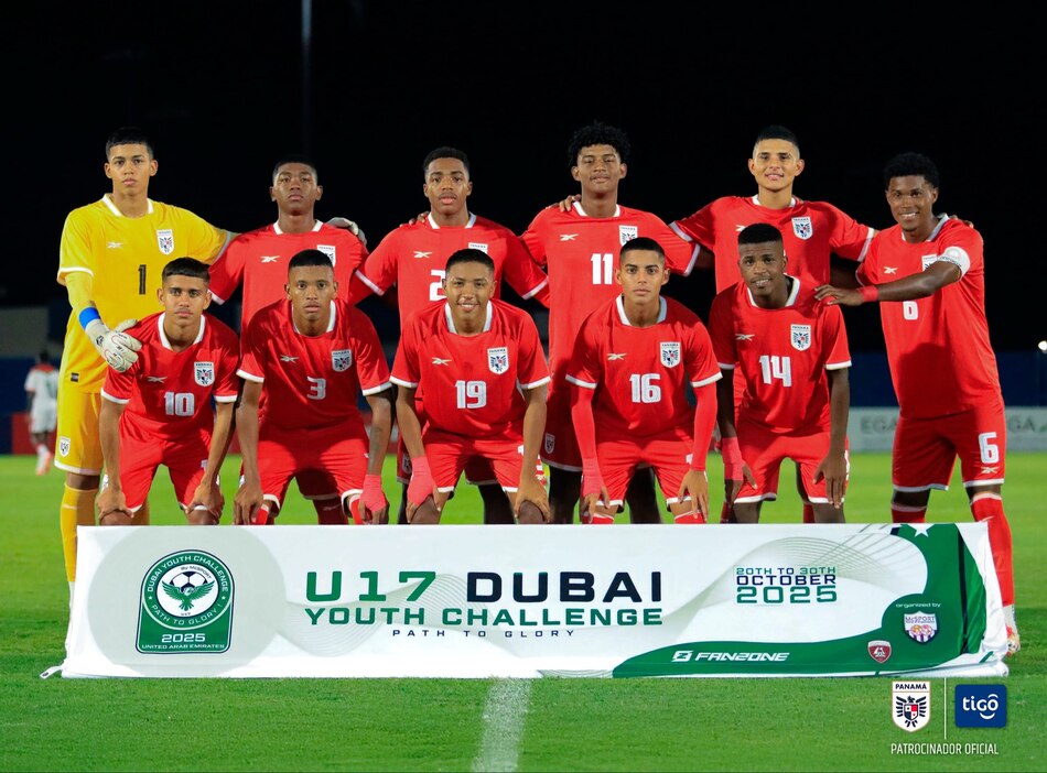 Selección Sub-17 cae en primer amistoso en los Emiratos Árabes Unidos