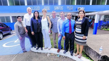 Fundación CWP inaugura proyecto educativo