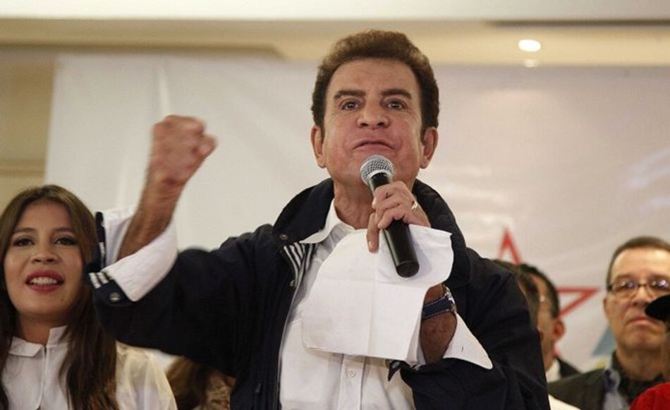 Nasralla no reconoce resultados de elecciones dados por tribunal electoral hondureño