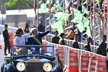 Lula lidera desfile por la Independencia de Brasil marcado por la defensa de la soberanía