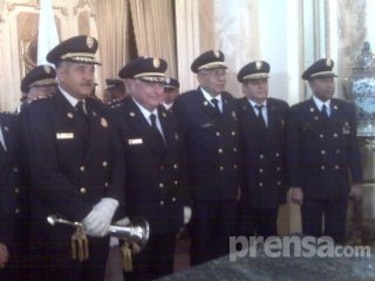 Tuñón asume como director del Cuerpo de Bomberos de Panamá