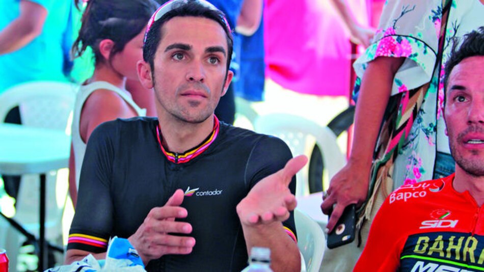 Alberto Contador, un invitado de lujo