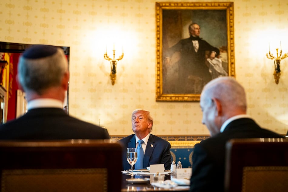 Trump cena con Netanyahu en la Casa Blanca para discutir una tregua de 60 días en Gaza