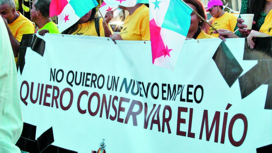 Colaboradores de GESE piden conservar sus empleos