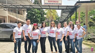 Grupo Provivienda hace entrega de donación al Hogar Bolívar