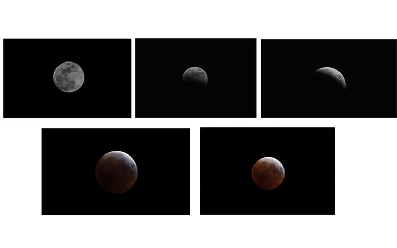 Latinoamérica es testigo de un eclipse lunar que no se repetirá en dos décadas