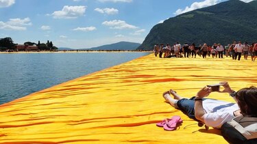 Más de un millón de personas pudieron caminar sobre las aguas en Italia