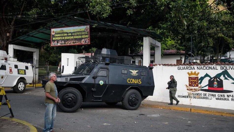 Muere un militar en el asalto a un destacamento en el sur de Venezuela