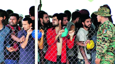 Campamentos para migrantes