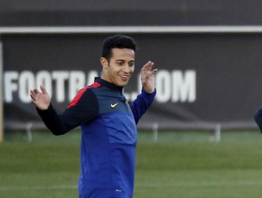 Español Thiago Alcántara, otra baja del Mundial Brasil 2014