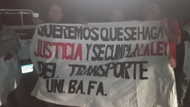 Transportistas chiricanos protestan y piden se les otorguen cupos