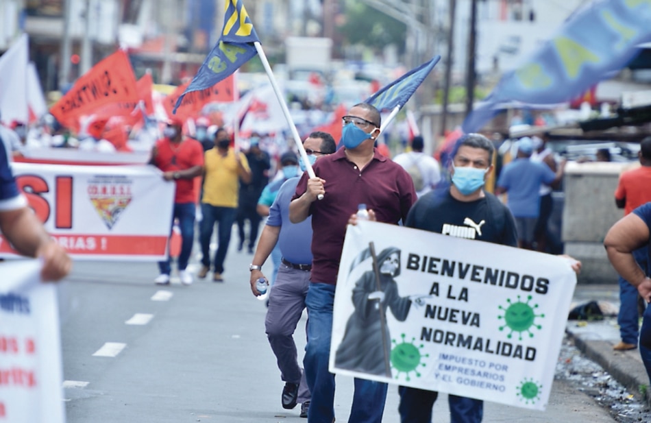 Grupos sindicales y de trabajadores rechazan proyecto laboral del Mitradel