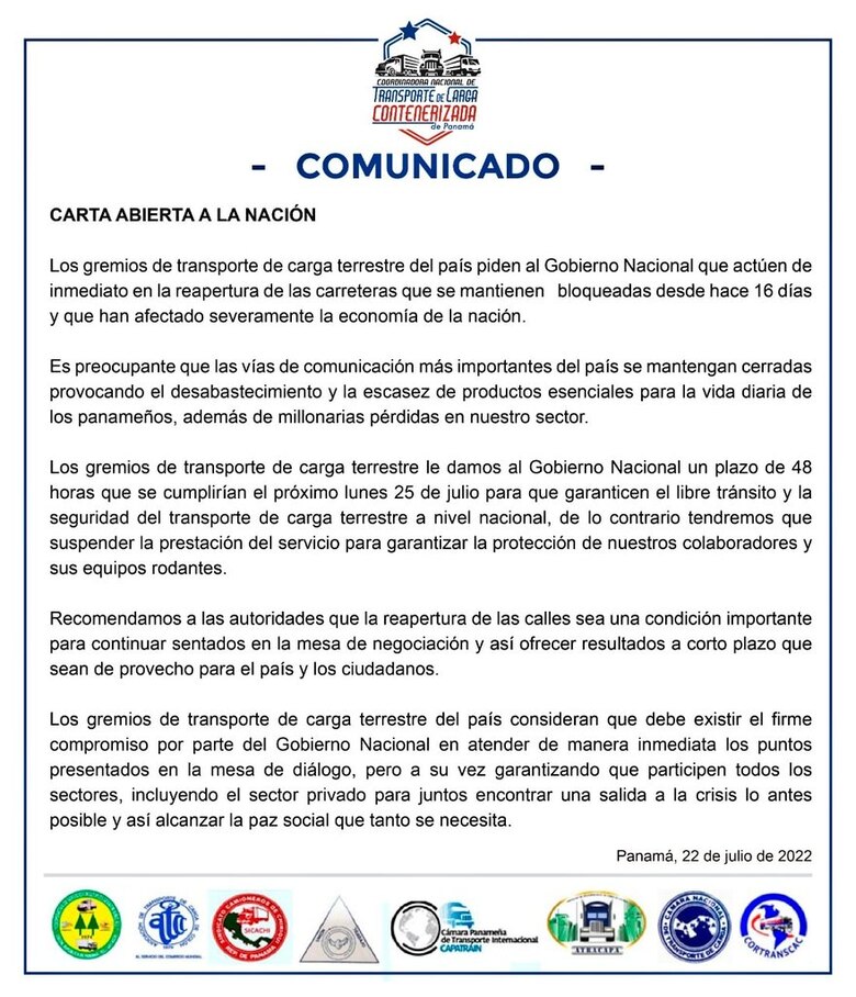 Conductores deciden atravesar bloqueo en Horconcitos; dos manifestantes resultan heridos