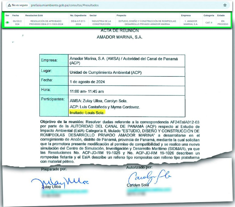 ¿Conflicto de intereses? Un comisionado de la principal agencia marítima de EU impulsa una marina privada en Amador