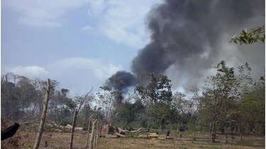 Se registra incendio en el relleno sanitario de La Chorrera