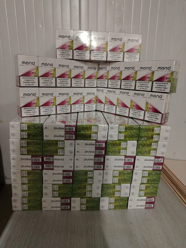 Aduanas decomisa cigarrillos de contrabando por un valor de $24 millones